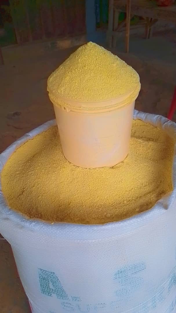 Garri ( A bag of 34 custard)